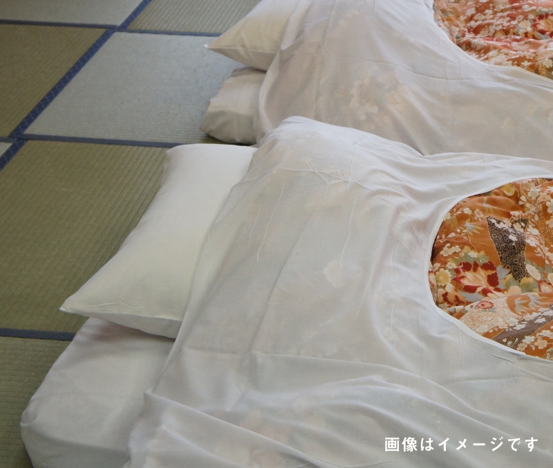 旅館の布団のイメージ