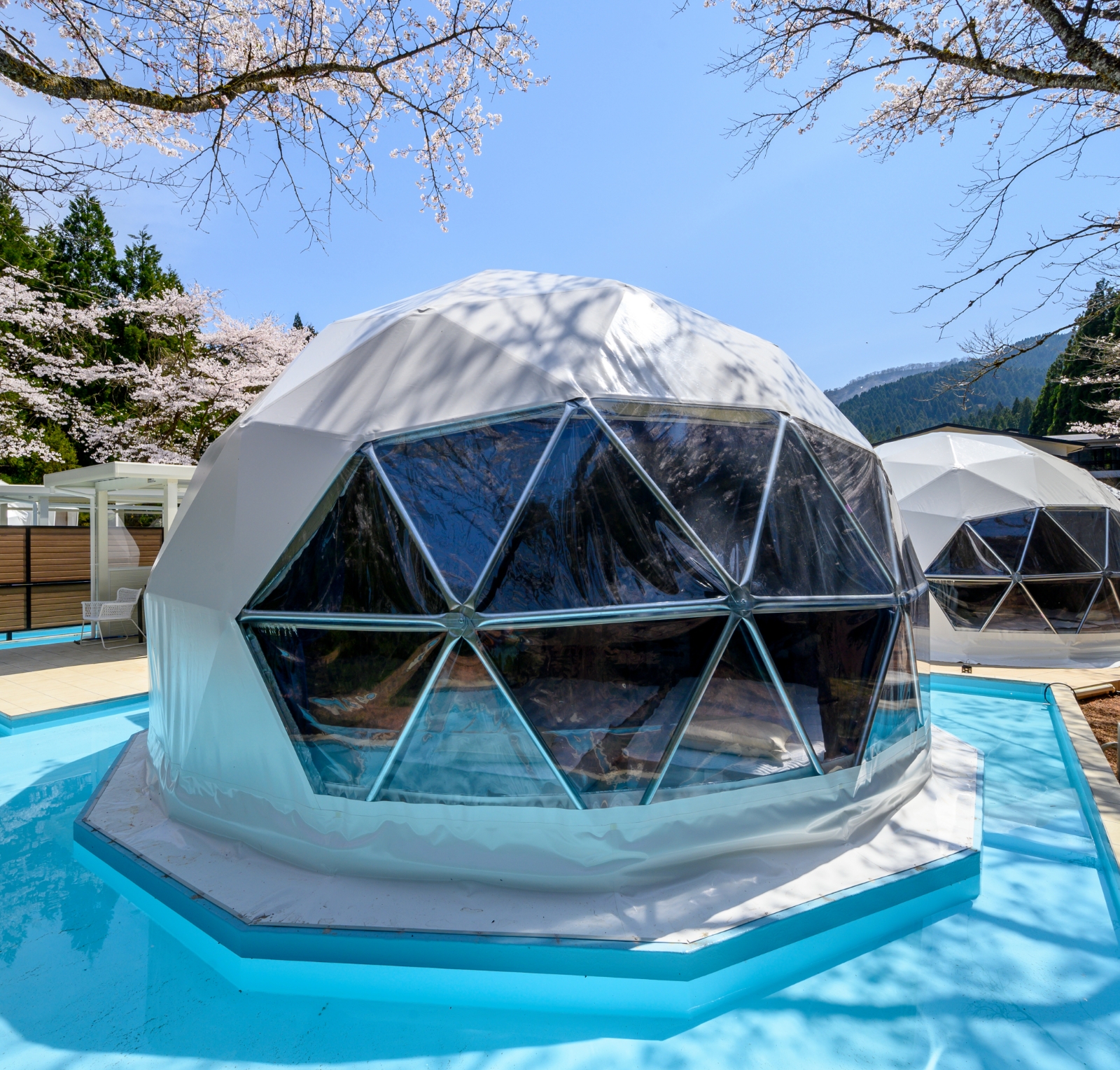 国産グランピングドームのイメージ