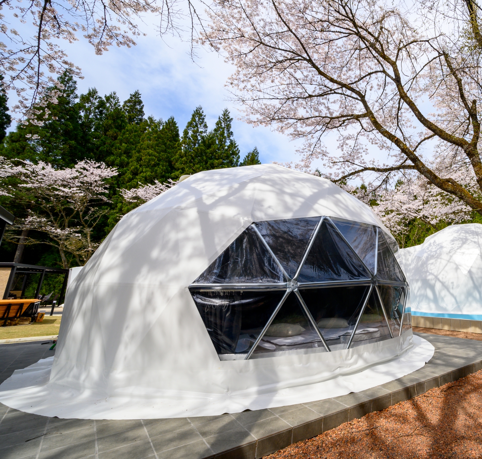 国産グランピングドームのイメージ