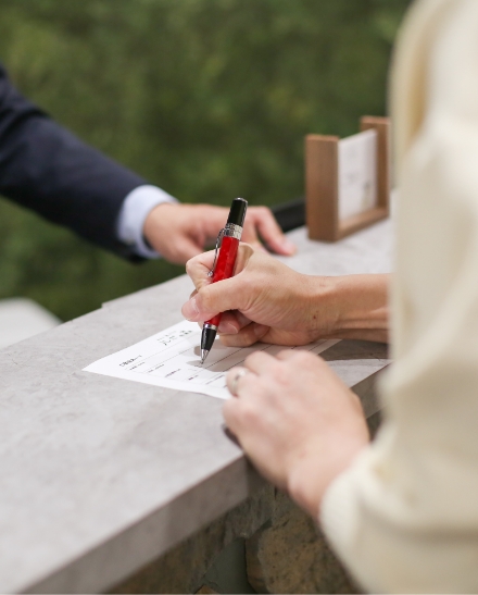 チェックインのイメージ