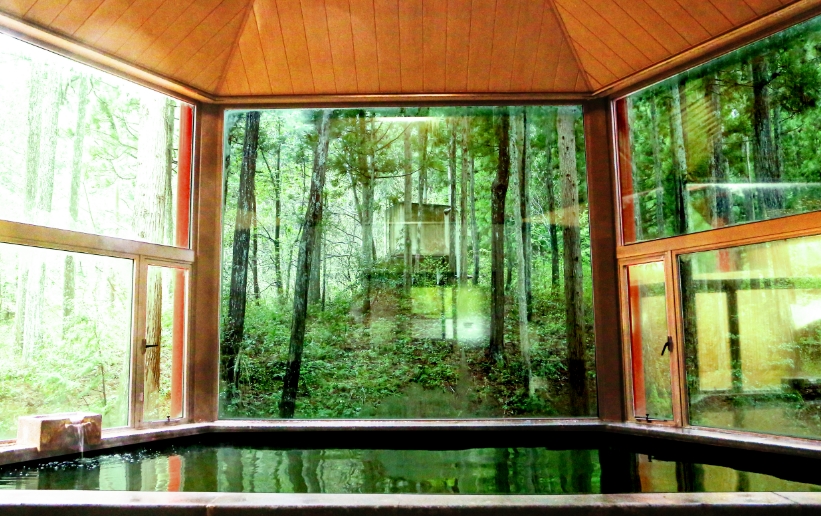 温泉施設内の写真