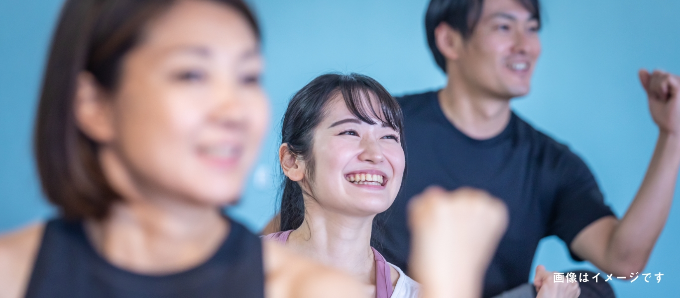 トレーニングしているイメージ