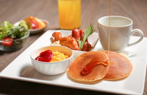 お子様 朝食 低学年用の写真