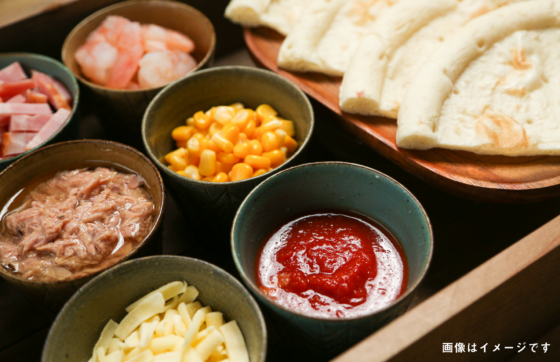 【グランピング・ゴールド2食】北陸の海鮮・荒鳥ポーク・黒毛和牛・手作りピザ★オールインクルーシブ★の写真