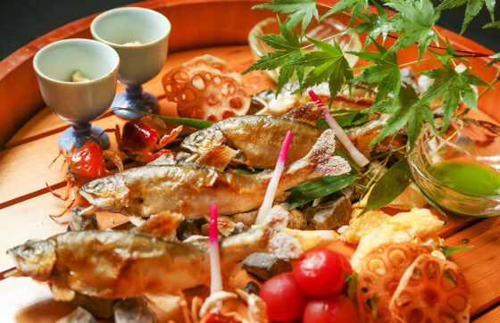 【宿泊棟・天然鮎御膳2食】自然に囲まれた越前美山でぜひ初夏～夏の味覚を堪能の写真