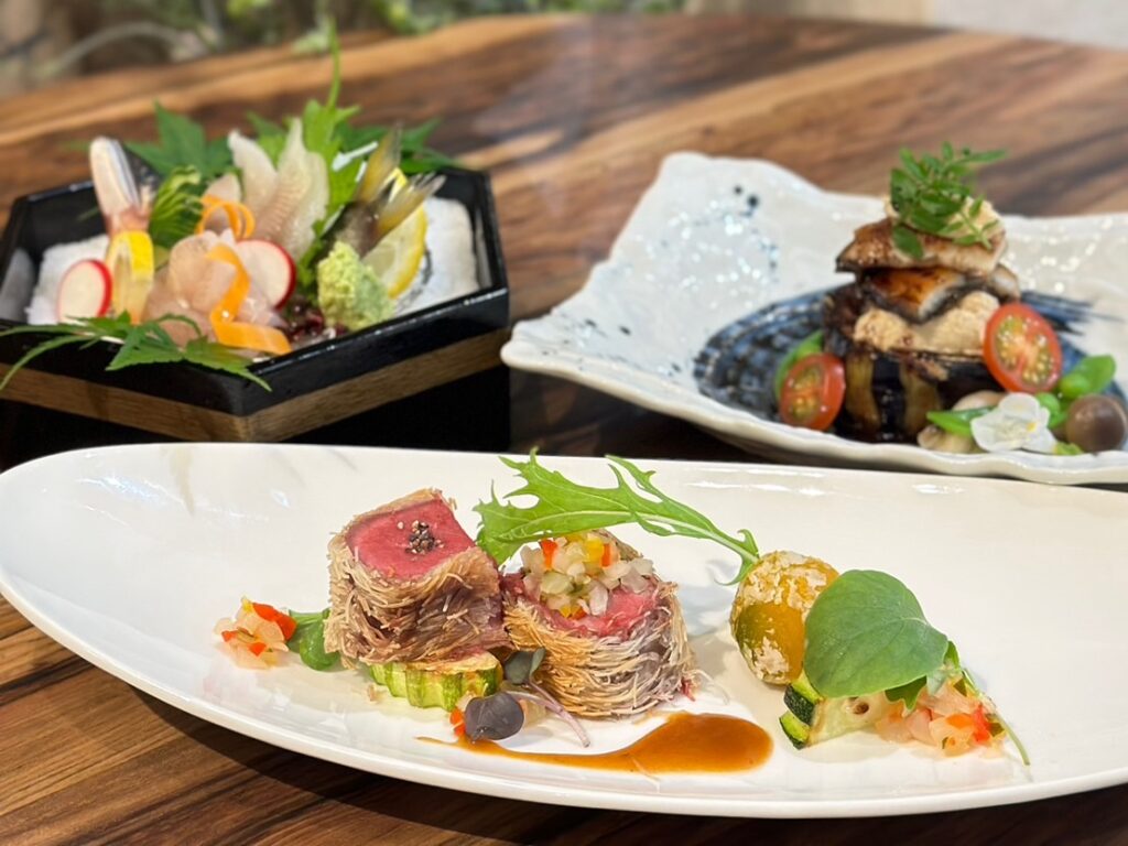 〈鮎と鰻、夏の味覚を堪能〉夏の和フレンチランチ