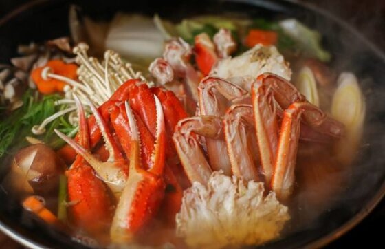 【宿泊棟・カニ鍋満喫（2食）】福井の食材を使ったこだわりの料理＆あったかカニ鍋満喫プランの写真