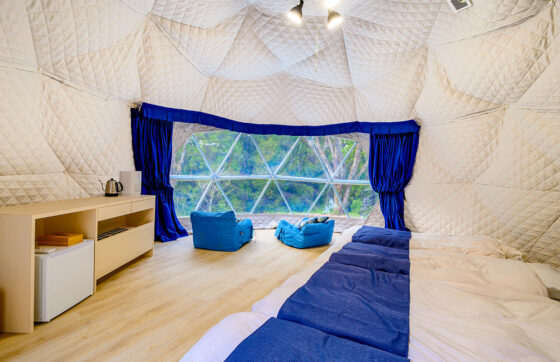 【グランピング・朝食付き】夕食は持ち込みで専用ダイニングにてBBQなど!★オールインクルーシブ★の写真